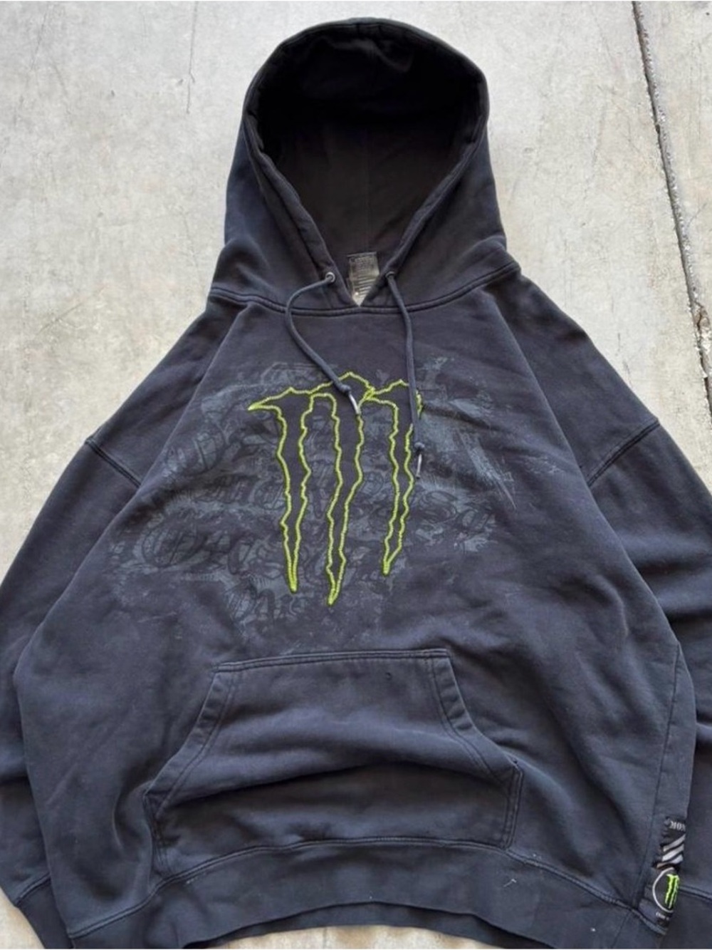 Black Pullover Hoodie - Men's Graphic Hoodie